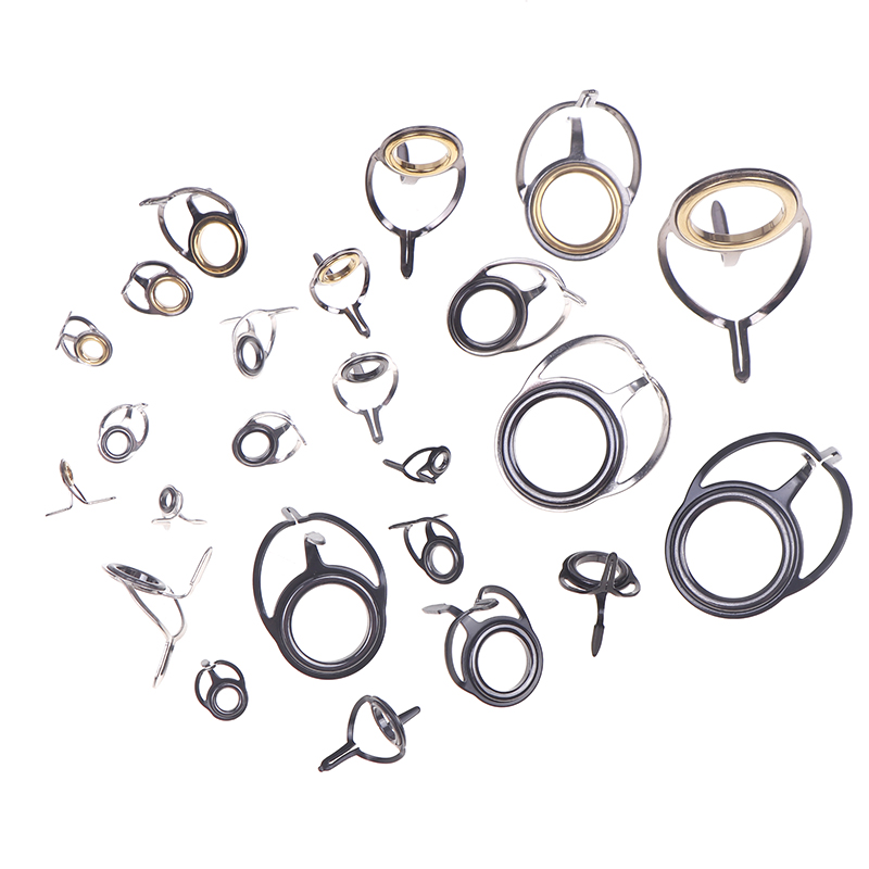 8Pcs Fishing Tackle Stainless  - Fishing Rod Guide Replacement review and price