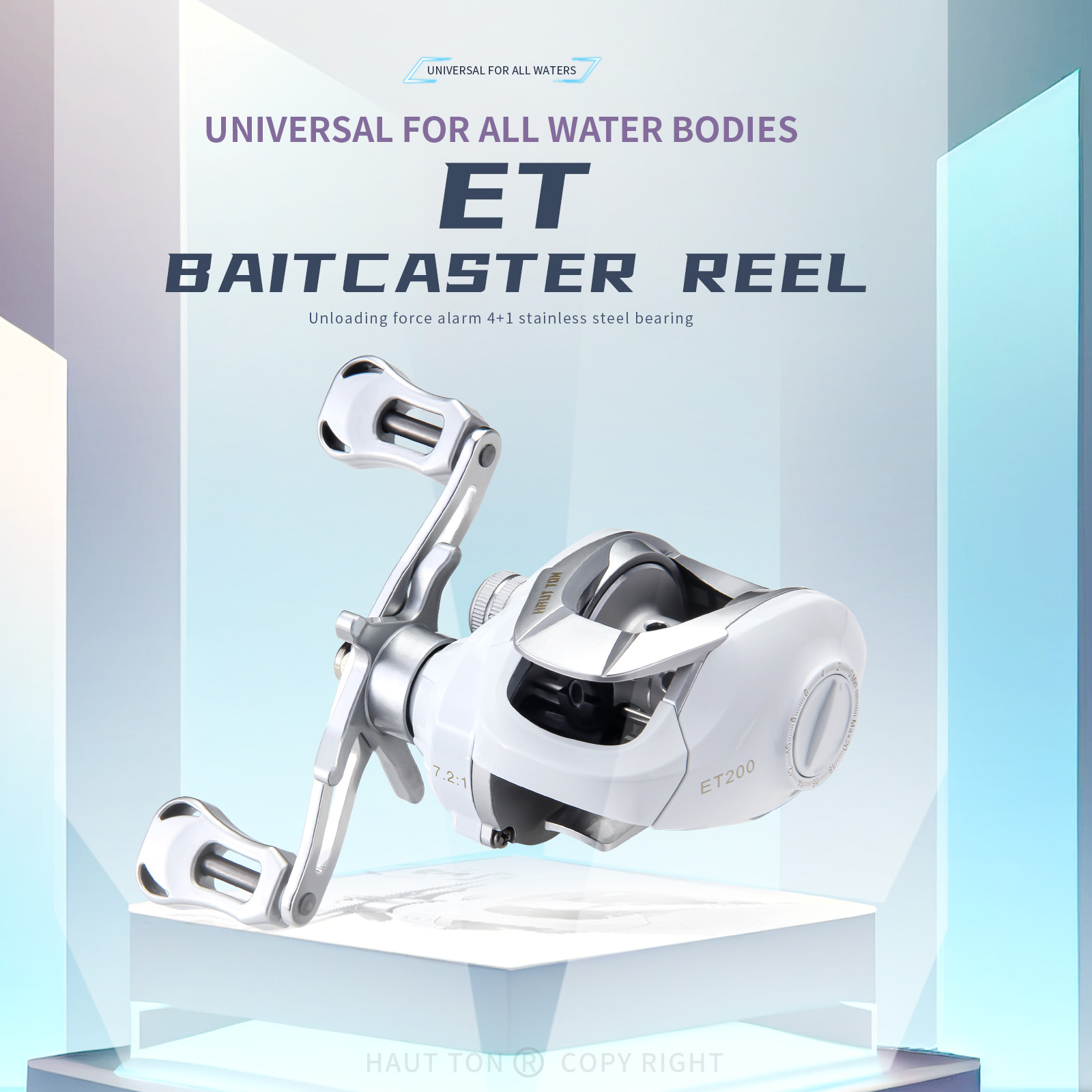 HAUT TON ET Baitcaster Reel 4+ - Kastking Reel Zephyr review and price