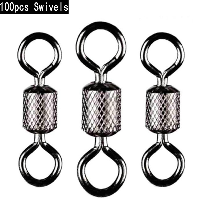 100pcs/box Fishing Swivel 1#-1 - Fishing Rod Case review and price