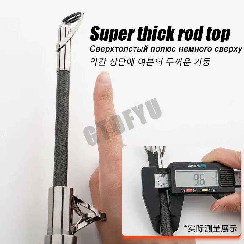 Carbon Fishing Rod 50kg Superh - Fishing Rod Surf review and price