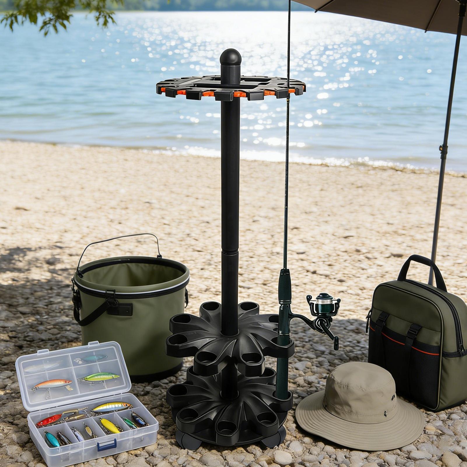 Fishing Rod Racks Angling Pole - Fishing Rod Boat review and price