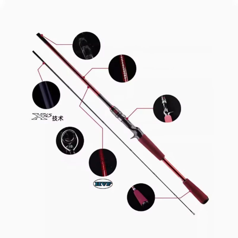 Carbon Fiber Lure Fishing Rod  - Fishing Rod Casting review and price