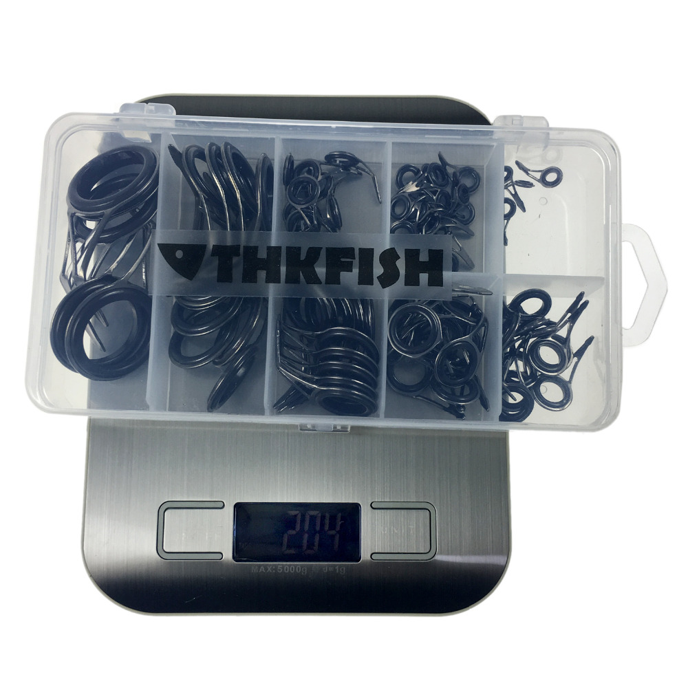 THKFISH 75pcs Fishing Rod Guid - Fishing Rod Guide Replacement review and price