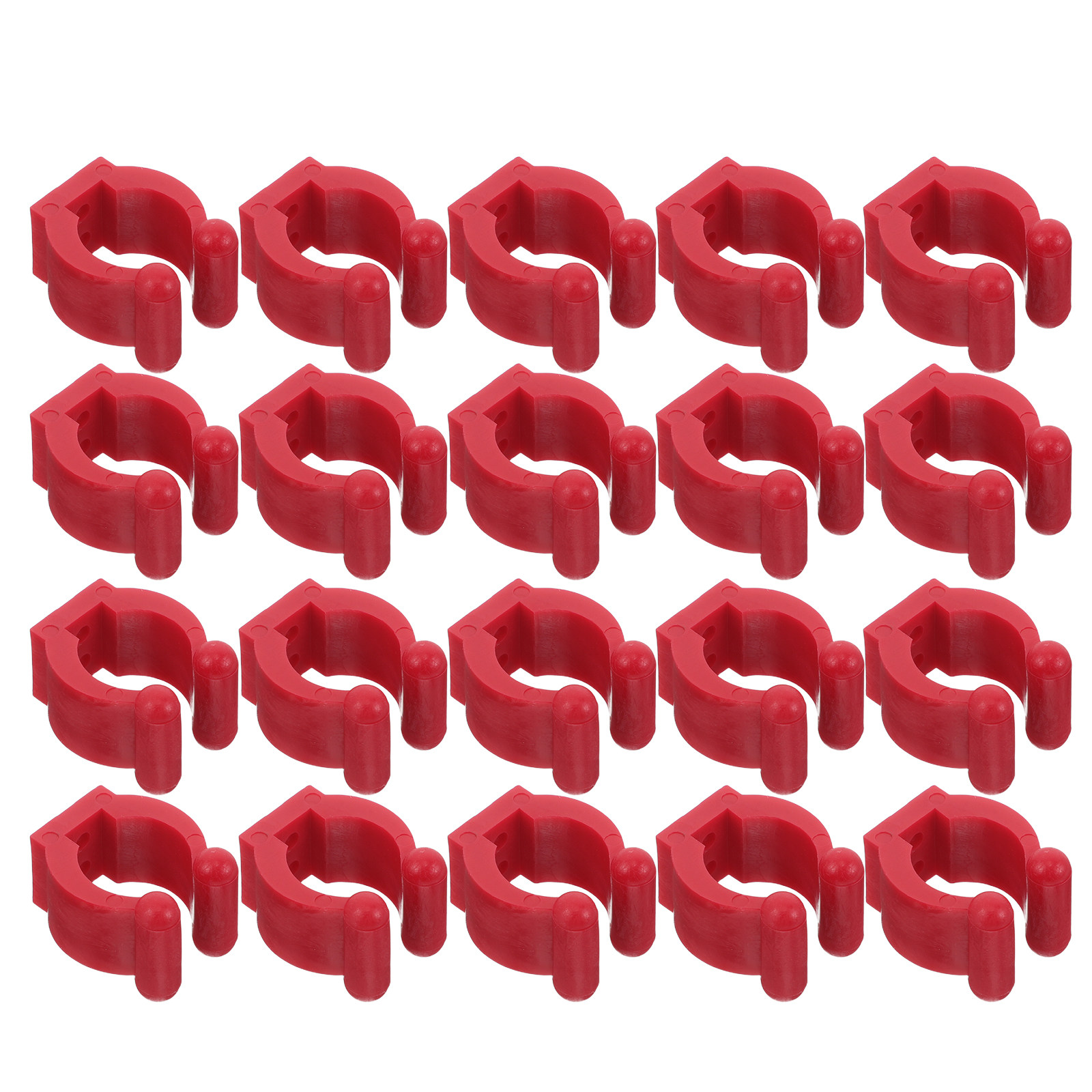 20 Pcs Fishing Pole Clamp Bill - Fishing Rod Rack review and price