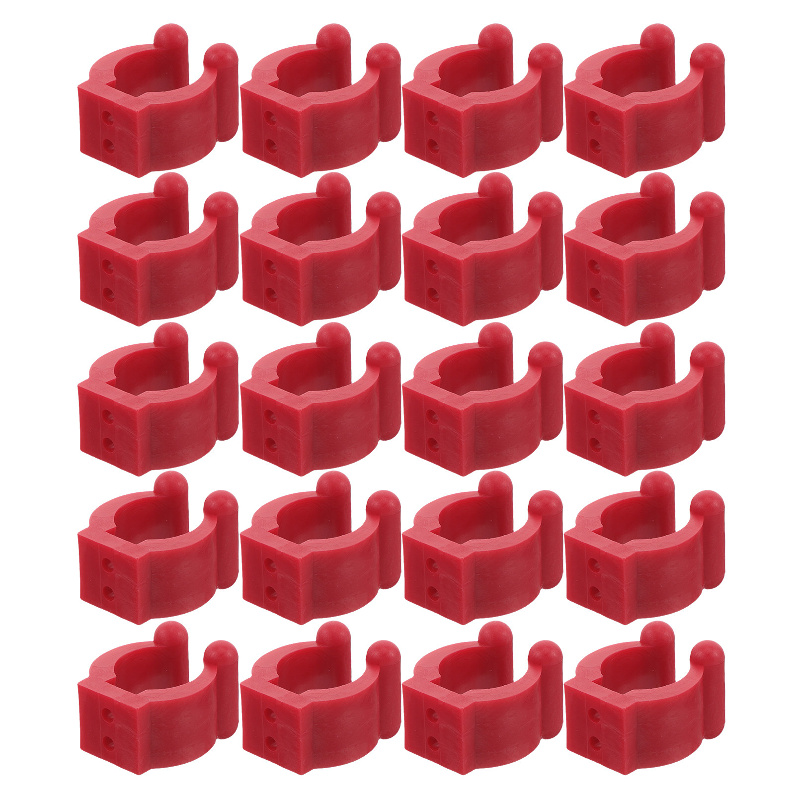 20 Pcs Fishing Pole Clamp Bill - Fishing Rod Rack review and price