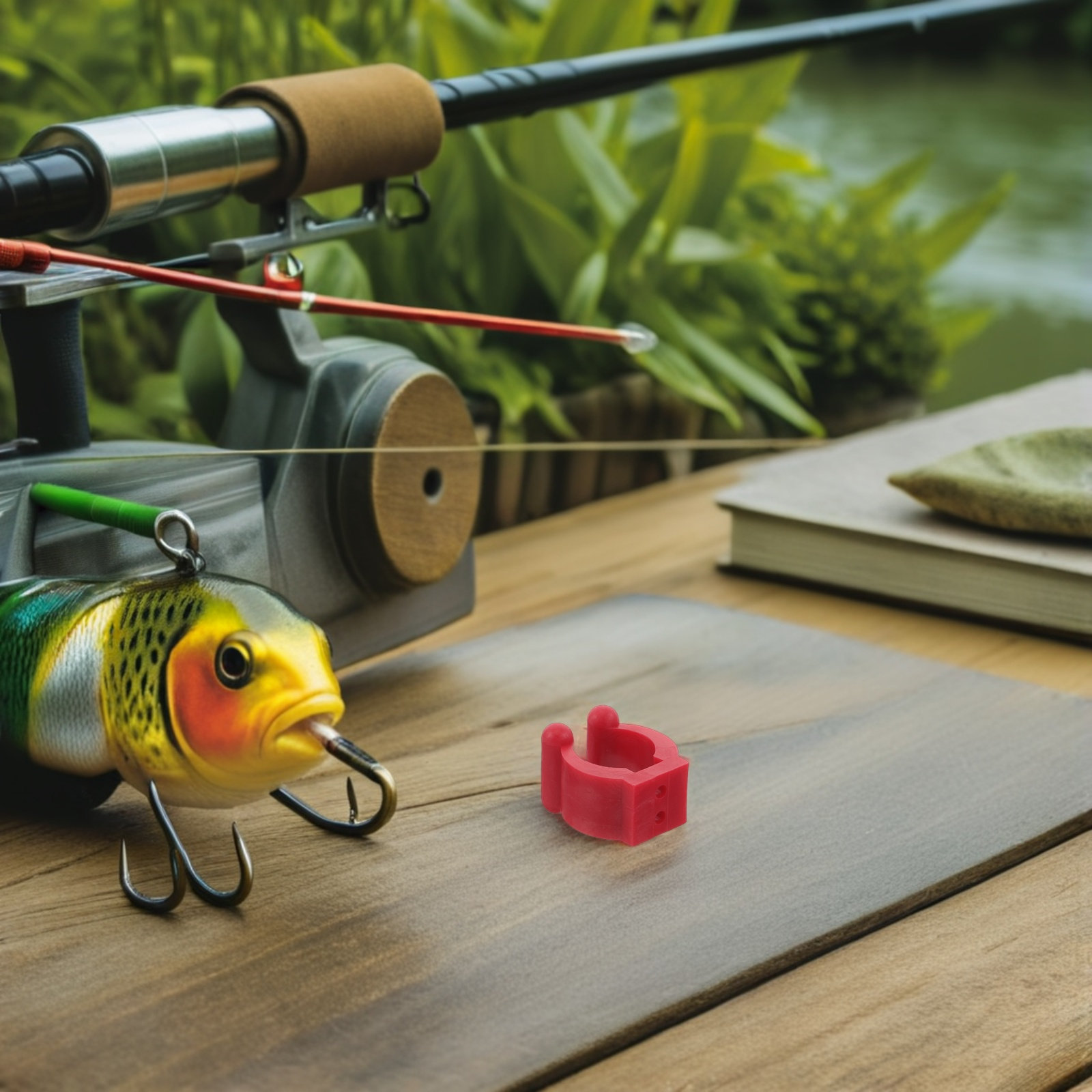 20 Pcs Fishing Pole Clamp Bill - Fishing Rod Rack review and price