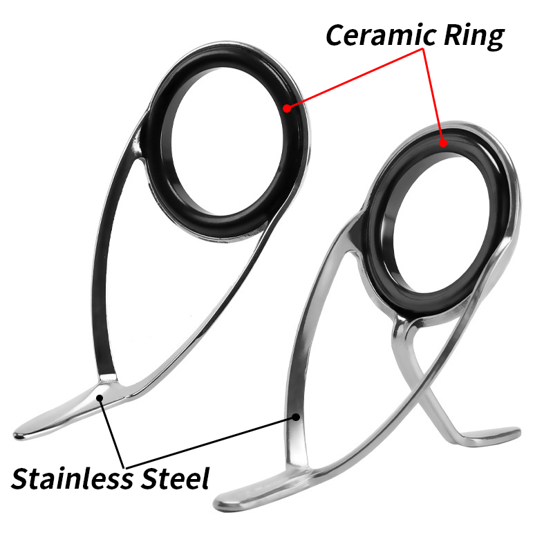 9Pcs Fishing Rod Guides Ring R - Fishing Rod Casting review and price