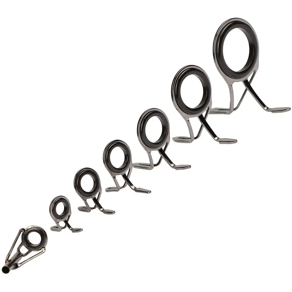 7pcs/set Fishing Tackle Stainl - Fishing Rod Guide Replacement review and price