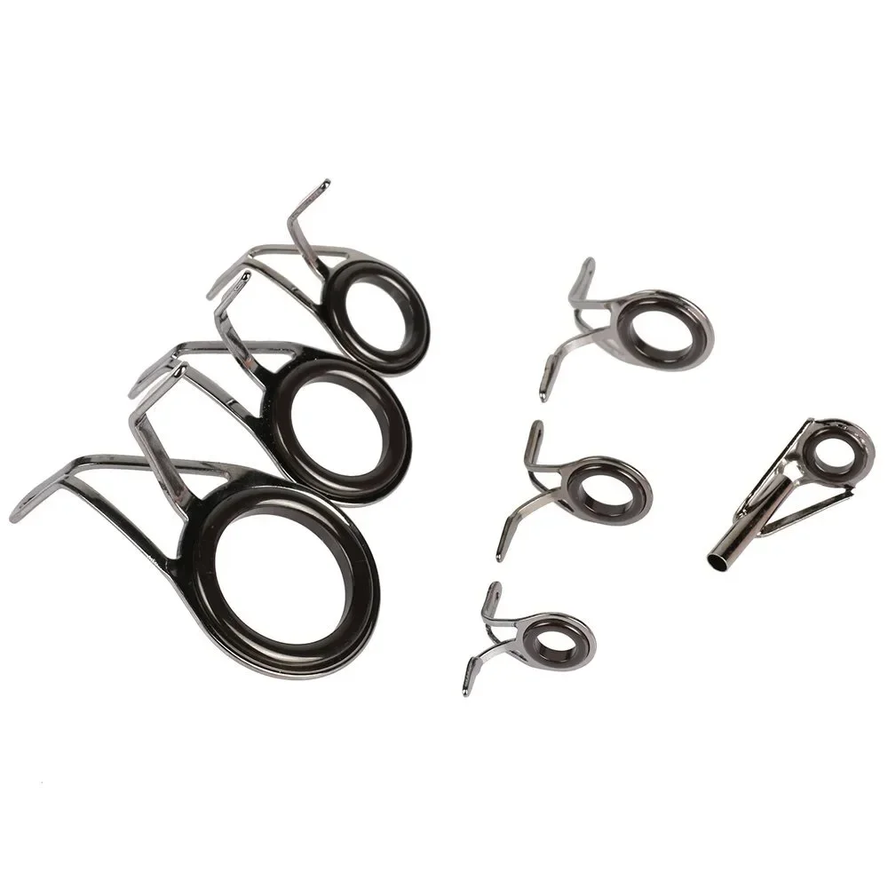 7pcs/set Fishing Tackle Stainl - Fishing Rod Guide Replacement review and price