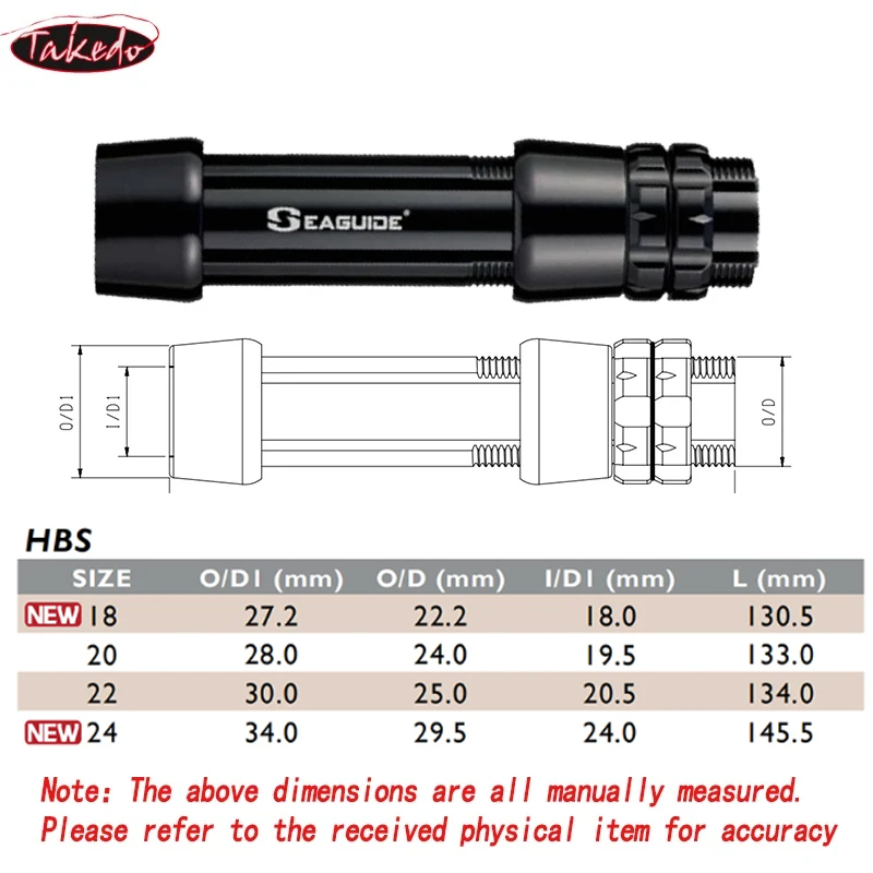 TAKEDO 18# 20# 22# 24# HBS Hea - Fishing Rod Casting review and price