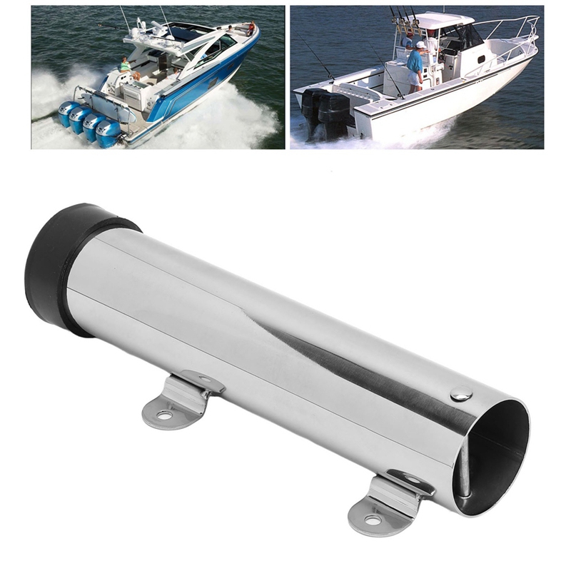 Stainless Steel Wall Rod Holde - Fishing Rod Boat review and price